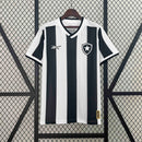 Camisa Botafogo Home 2024/25 - Reebok Torcedor Masculina - Preta/Branca