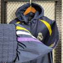 Jaqueta Corta Vento Real Madrid Adidas - Azul/Amarela
