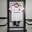 Kit Infantil Colo-Colo Home 2023/24 - Adidas Torcedor - Branca/Preta