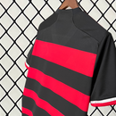 Camisa Flamengo Home  2024/25 - Adidas Torcedor Masculina - Vermelha/Preta
