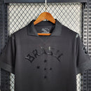 Camisa Seleção Brasil 2013/14 - Nike Retrô Masculina - Preta