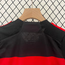 Kit Infantil Flamengo Home 2024/25 - Adidas Torcedor - Vermelha/Preta