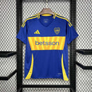 Camisa Boca Juniors Home 2024/25 - Adidas Torcedor Masculina - Azul/Amarela