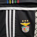 Kit Infantil Benfica Away 2023/24 - Adidas Torcedor - Preta