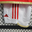 Kit Infantil Benfica Home 2023/24 - Adidas Torcedor - Vermelha/Branca
