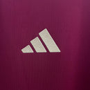 Camisa Seleção Venezuela Home 2024/25 - Adidas Torcedor Masculina - Bordo/Dourada