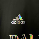 Camisa Arsenal Edição Especial Balmain 2023/24 - Adidas Torcedor Masculina - Refletivel - Preta