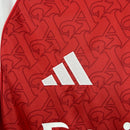 Camisa Arsenal Home 2025/26 - Adidas Torcedor Masculina - Vermelha/Branca