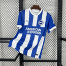 Camisa Brighton Home 2025/26 - Nike Torcedor Masculina - Azul/Branca
