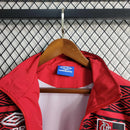 Jaqueta Corta Vento Flamengo Umbro - Vermelha/Preta