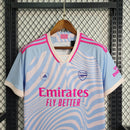 Camisa Arsenal Treino 2023/24 - Adidas Torcedor Masculina - Azul/Rosa