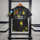 Camisa Al-Ittihad Third 2023/24 - Nike Torcedor Masculina - Preta/Amarela