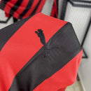 Camisa AC Milan Manga Longa Edição Especial 125 anos 2024/25 - Puma Torcedor Masculina - Vermelha/Preta