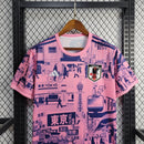Camisa Seleção Japão Edição Especial 2024/25 - Adidas Torcedor Masculina - Rosa/Azul