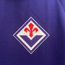 Camisa Fiorentina Home 2024/25 - Kappa Torcedor Masculina - Roxa