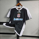 Camisa Corinthians Away 2000/01 - Topper Retrô Masculina - Preta/Branca