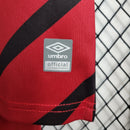 Kit Infantil Athletico Paranaense Away 2023/24 - Umbro Torcedor - Preta/Vermelha