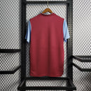 Camisa Aston Villa Home 2022/23 - Castore Torcedor Masculina - Bordo/Azul