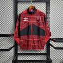 Jaqueta Corta Vento Flamengo Umbro - Vermelha/Preta