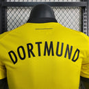 Camisa Borussia Dortmund Home 2023/24 - Puma Jogador Masculina - Amarela/Preta