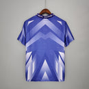 Camisa Real Madrid Away 1996/97 - Kelme Retrô Masculina - Roxa/Branca