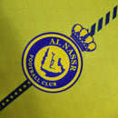 Camisa Al-Nassr Home 2023/24 - Nike Torcedor Masculina - Amarela/Azul