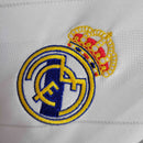 Camisa Real Madrid Home 2017/18 - Adidas Retrô Masculina - Branca/Azul