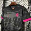 Camisa Chelsea Third 2024/25 - Nike Torcedor Masculina - Preta/Rosa