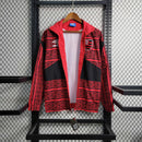 Jaqueta Corta Vento Flamengo Umbro - Vermelha/Preta