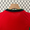 Kit Infantil Seleção Portugal Home 2024/25 - Nike Torcedor - Vermelha/Verde