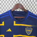 Camisa Boca Juniors Third 2024/25 - Adidas Torcedor Masculina - Azul/Amarela