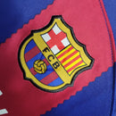 Kit Infantil Barcelona Home 2023/24 - Nike Torcedor - Azul/Vermelha