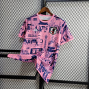 Camisa Seleção Japão Edição Especial 2024/25 - Adidas Torcedor Masculina - Rosa/Azul