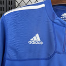 Camisa Manga Longa Chelsea Home 2009/10 - Adidas Retrô Masculina - Azul/Branca