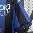 Camisa Atalanta Home 2024/25 - Joma Torcedor Masculina - Azul/Preta
