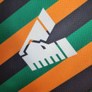 Camisa Manga Longa Venezia Treino 2023/24 - Kappa Torcedor Masculina - Laranja/Verde