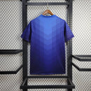 Camisa Seleção Holanda Away 2014/15 - Nike Retrô Masculina - Azul/Laranja