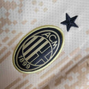 Camisa AC Milan 2023/24 - Puma Torcedor Masculina - Bege/Preta