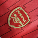 Kit Infantil Arsenal Home 2023/24 - Adidas Torcedor - Vermelha/Branca