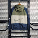Jaqueta Corta Vento Nike - Verde/Azul