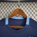 Camisa Manchester City Away 2015/16 - Umbro Retrô Masculina - Azul
