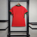 Camisa Seleção Portugal Home 2023/24 - Nike Torcedor Feminina - Vermelha/Preta