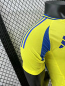 Camisa Al-Nassr Home 2024/25 - Adidas Jogador Masculina - Amarela/Azul