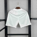 Shorts Santos Home 2011/12 - Nike Retrô Masculina - Branca/Preta