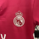 Kit Infantil Real Madrid Away 2014/15 - Adidas Retrô - Rosa