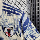 Camisa Seleção Japão Edição Tokyo 2024/25 - Adidas Torcedor Masculina - Branca/Azul