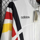 Jaqueta Corta Vento Seleção Alemanha Adidas - Branca/Preta