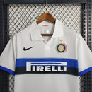 Camisa Inter de Milão Away 2009/10 - Nike Retrô Masculina - Branca/Preta