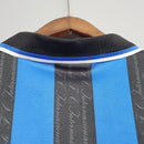 Camisa Inter de Milão Home 1997/98 - Umbro Retrô Masculina - Azul/Preta