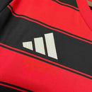 Camisa Flamengo Home 2025/26 - Adidas Torcedor Masculina - Vermelha/Preta